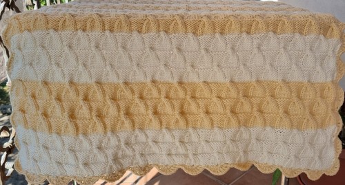 Coperta misto lana beige - coperta, lana,beige
