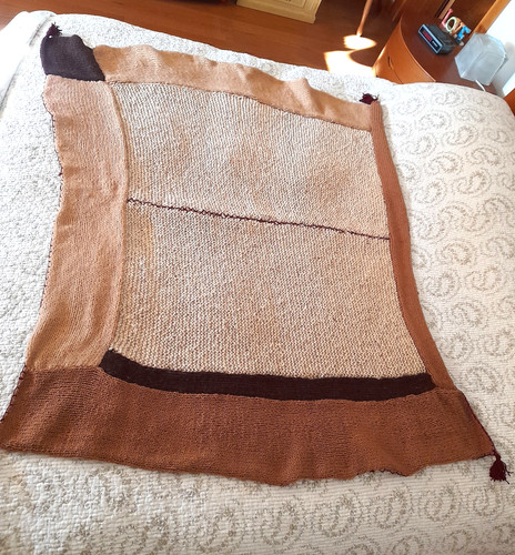 Coperta lana fatta mano - lana,