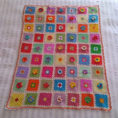 Coperta lana fatta mano - di,