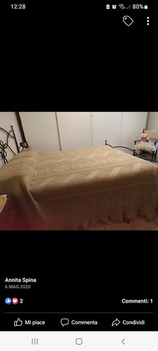 Coperta matrimoniale uncinetto - coperta,