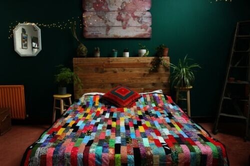 Coperta fatta mano piquet - mano,