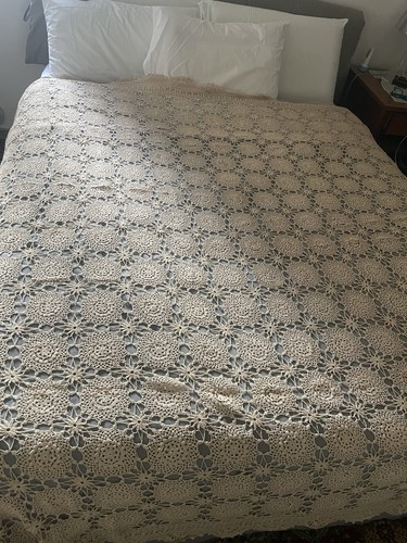 Coperta uncinetto fatta mano - coperta,