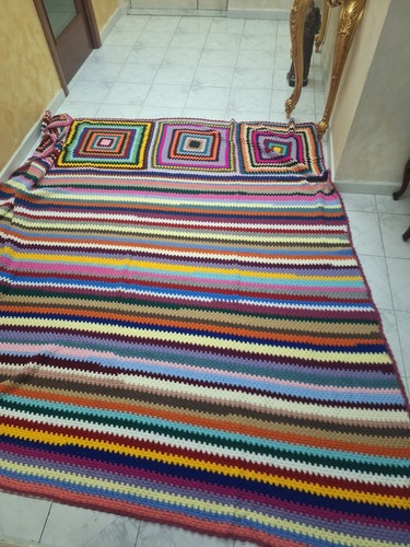 Coperta fatta mano della - a,