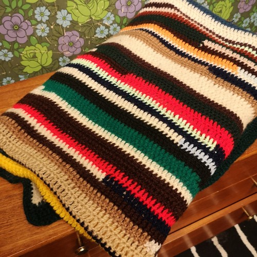 Retro stripy bright knitted - retro,