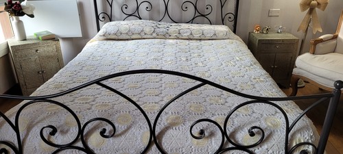 Coperta matrimoniale uncinetto