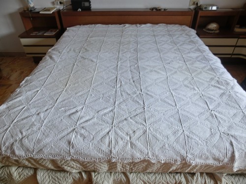 Coperta uncinetto fatta mano - coperta,