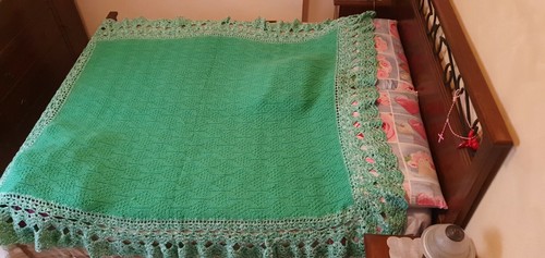 Coperta lana fatta - , a