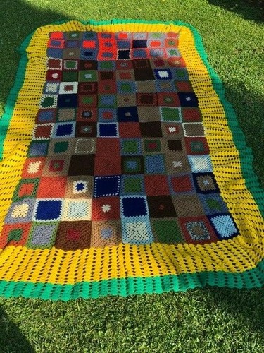 Coperta fatta mano della - a,