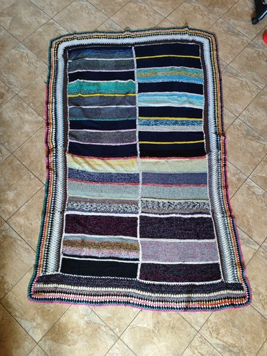 Coperta fatta mano della - a,
