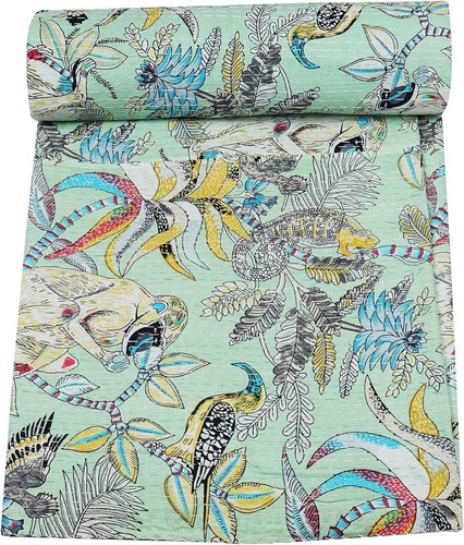 Trapuntino copriletto kantha - copriletto,