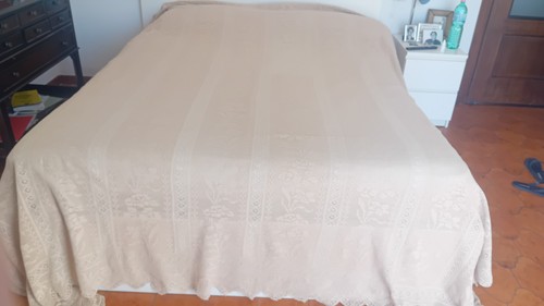 Coperta matrimoniale filet - di,